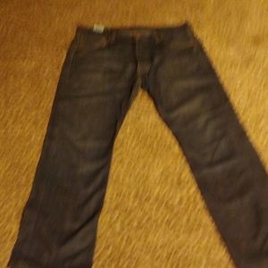 501 jeans one leg has a little damage at the botto